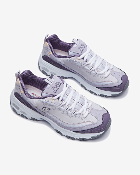 Skechers D lites Cool Change Kad n Lavanta Sneakers 13143 LAV
